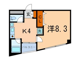 永楽レジデンスの物件間取画像